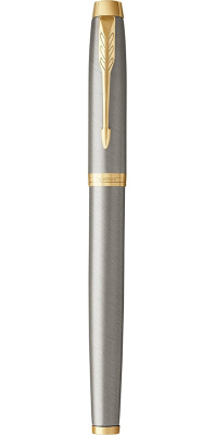 KALAM.KZ - Ручка перьевая Parker IM Premium Warm Silver GT, 0,8 мм F, синяя 1931649