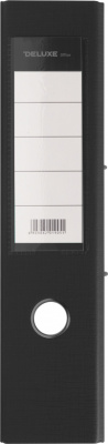 KALAM.KZ - Регистратор A4, 70мм, PVC/PVC, черный, Deluxe