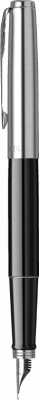 KALAM.KZ - Ручка перьевая Parker Jotter Originals Black Chrome CT, 0,8 мм F, синяя 2096894