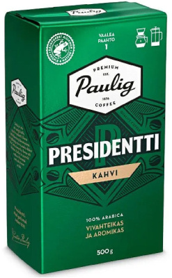 Кофе молотый 500 г, Paulig Presidentti
