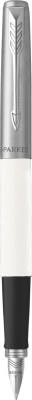 Ручка перьевая Parker Jotter Originals White Chrome CT, 0,8 мм F, синяя 2096896