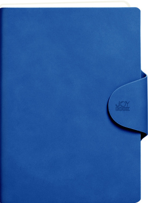 Ежедневник А5, недатированный, 136л, линия, иск. кожа(Snap book 4), синий Эксмо