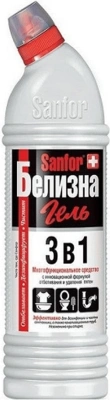 Белизна 1л Sanfor гель 3в1 