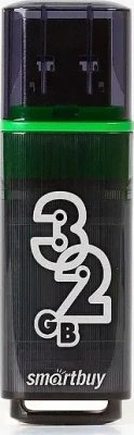 KALAM.KZ - Флеш-накопитель USB 32GB  3.0 Glossy Series Dark Grey  Smartbuy