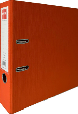 Регистратор A4, 72мм, PVC, оранжевый Eisear (A0212)