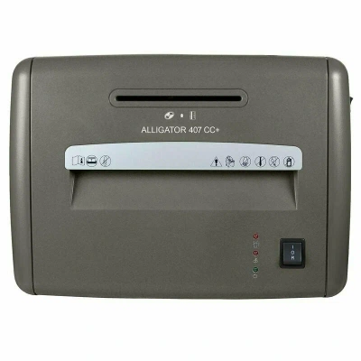 KALAM.KZ - Шредер секр.4(2.5x10мм) 555x265x365см, 7 листов, CD, 22л, 12.2кг, ProfiOffice Alligator 407 CC+