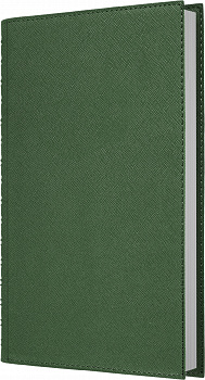 Ежедневник А5, недатир, 152л, иск.кожа, Today, евроспираль, карман для ручки, зеленый, клетка Эксмо