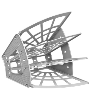 Лоток 4-х секционный(3 отделения) А4, вертикально-горизонтальное расположение, черный Стамм Эконом Лоток 4-х секционный(3 отделения) А4, вертикально-горизонтальное расположение, черный Стамм Эконом