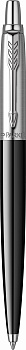 KALAM.KZ - Ручка шариковая Jotter Black, синяя, 1.0мм., Parker