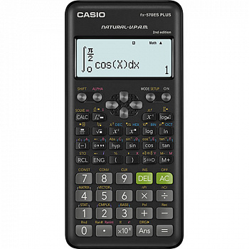 KALAM.KZ - Калькулятор инженерный 10+2разрядов, 417 функций, 14 x 77 x 162см, CASIO FX-570ESPLUS-2WETD