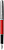 KALAM.KZ - Ручка перьевая Parker Sonnet Sand Blasted Metal-Red Lacquer, 0,8 мм F, черная 2146736