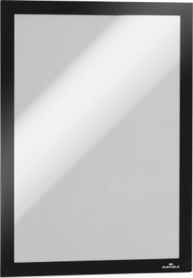 Рамка магнитная, А4, настенная, самоклеющаяся, черная Durable