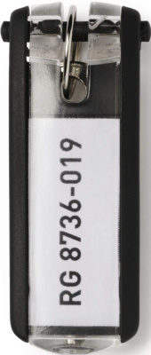 KALAM.KZ - Брелок для ключей, 6шт, черный Durable