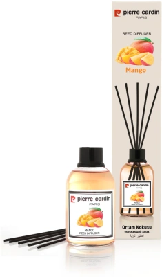 Освежитель-Аромадиффузор 110мл, Pierre Cardin с эфирными маслами с палочками, "Манго"