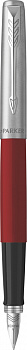 KALAM.KZ - Ручка перьевая Jotter Originals Red Chrome CT, синяя, 0.8мм.,Parker