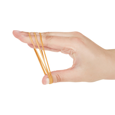 KALAM.KZ - Резинки для денег, 60мм, 1000гр, желтые OfficeSpace