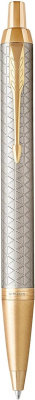 Ручка шариковая Parker IM Premium Warm Silver (grey) GT, 1,0 мм М, синяя 1931687