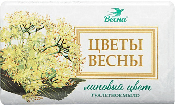 KALAM.KZ - Мыло туалетное 90гр. Липовый цвет "Весна"