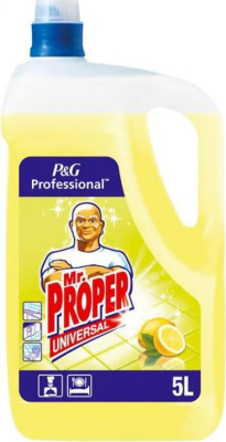 Средство моющее, универсальное для пола 5л. Лимон "Mr.Proper"