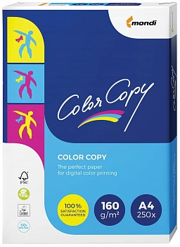 Бумага Color Copy А4, 160гр., 250л., матовая, без покрытия