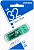 KALAM.KZ - Флеш-накопитель USB 32GB 2.0 Glossy series Green Smartbuy