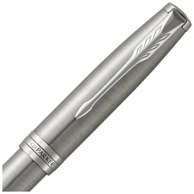 KALAM.KZ - Ручка перьевая Parker Sonnet Entry Point Stainless Steel CT, 0,8 мм F, черная 2146873