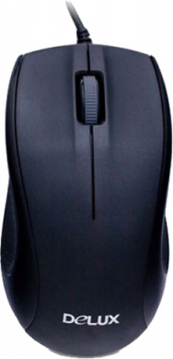 Мышь оптическая DLM-375OUB,USB, проводная, Delux