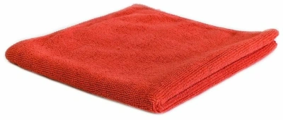 Тряпка для пола 50*100см, микрофибра 1 шт. красная, "Махра" 