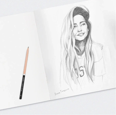 KALAM.KZ - Папка для акварели, 10л., А3, Гамма "Студия", 200г/м2, среднее зерно