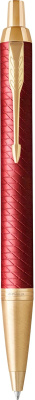 Ручка шариковая Parker IM Premium K318 Red GT, 1,0 мм М, синяя 2143644