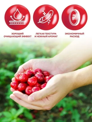 KALAM.KZ - Мыло жидкое 5л крем, Черешня, в канистре, "Milana"