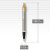 KALAM.KZ - Ручка шариковая Parker IM Brushed Metal GT, 1,0 мм М, синяя 1931670