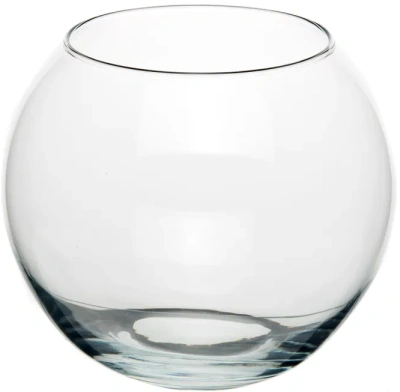 Ваза круглая для конфет 160*120*70мм "Flora"