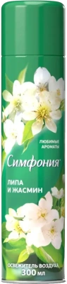 Освежитель воздуха 300мл, Симфония "Липа и Жасмин"