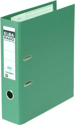 KALAM.KZ - Регистратор A4, 80мм, PVC/Paper, зеленый Hamelin