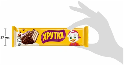 KALAM.KZ - Батончик конфета с вафлей Хрутка 22гр., Криспи