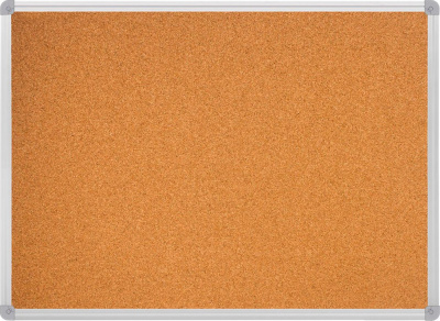 Доска пробковая 100x150см, алюминиевая рамка