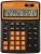 KALAM.KZ - Калькулятор 12 разрядов, 15.5x20.6см, черно-оранжевый  BRAUBERG EXTRA COLOR-12-BKRG