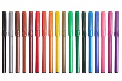 KALAM.KZ - Фломастеры 18 цветов.,"Hatber", серия "Colora", в картонной упаковке