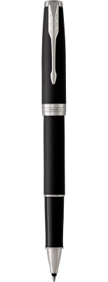 KALAM.KZ - Ручка роллерная Parker Sonnet Matte Black CT, 0,8 мм F, черная, 1931523