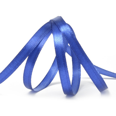 Тесьма 0,6мм x 32м, атласная темно-синяя