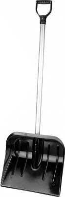 Лопата для снега, 446х357 мм с черенком Эконом