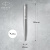 KALAM.KZ - Ручка перьевая Parker Urban Core Metro Metallic CT, 0,8 мм F, синяя 1931597