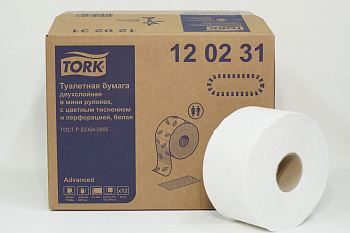 KALAM.KZ - Туалетная  бумага, универсальная в мини рулонах Торк 170м