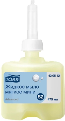 Мыло жидкое 475мл., мягкое, "Tork" Мыло жидкое 475мл., мягкое, "Tork"