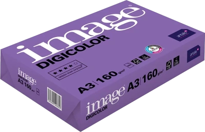 Бумага белая Image Digicolor А3, 160гр, 250л, матовая, без покрытия