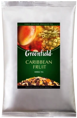 KALAM.KZ - Чай фруктовый, 250гр, Greenfield Caribbean Fruit с ароматом тропических фруктов