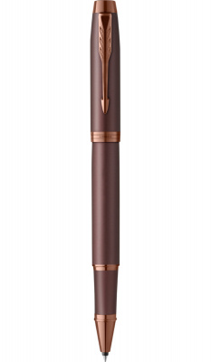 Ручка роллерная Parker IM Professionals Monochrome Burgundy, черная, 0,5 мм F 2190513