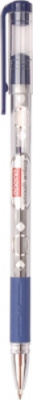 Ручка шариковая, 1.0мм, синяя, корпус прозрачный, с резиновым упором для пальцев Epene Ручка шариковая, 1.0мм, синяя, корпус прозрачный, с резиновым упором для пальцев Epene