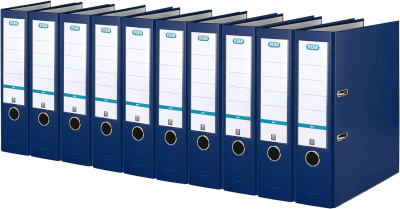 KALAM.KZ - Регистратор A4, 80мм, PVC/Paper, темно-синий Hamelin